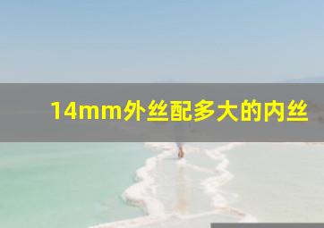 14mm外丝配多大的内丝