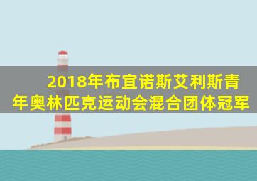 2018年布宜诺斯艾利斯青年奥林匹克运动会混合团体冠军