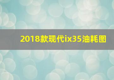 2018款现代ix35油耗图