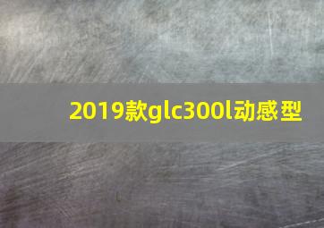 2019款glc300l动感型