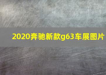 2020奔驰新款g63车展图片