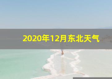 2020年12月东北天气