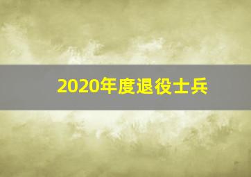 2020年度退役士兵