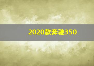 2020款奔驰350