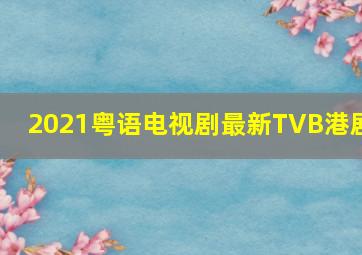 2021粤语电视剧最新TVB港剧