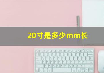 20寸是多少mm长