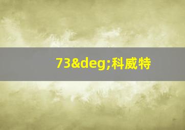 73°科威特