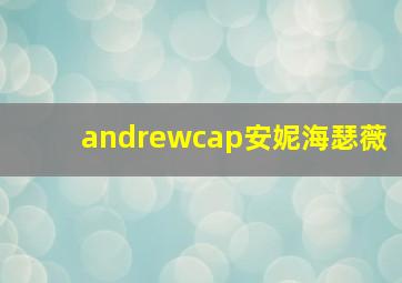 andrewcap安妮海瑟薇