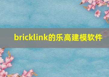 bricklink的乐高建模软件