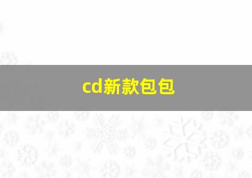 cd新款包包