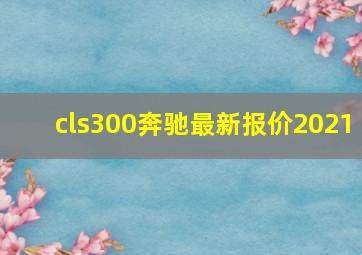 cls300奔驰最新报价2021