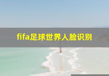 fifa足球世界人脸识别