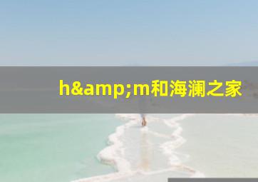 h&m和海澜之家