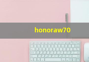 honoraw70