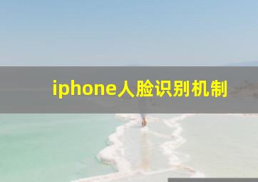 iphone人脸识别机制