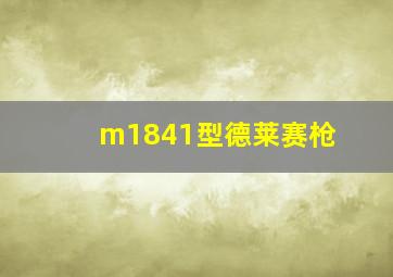 m1841型德莱赛枪