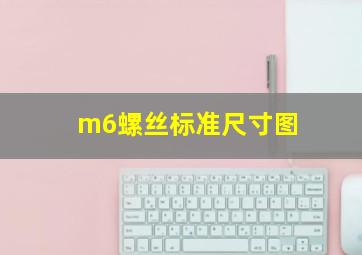 m6螺丝标准尺寸图