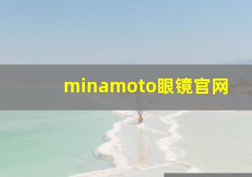 minamoto眼镜官网