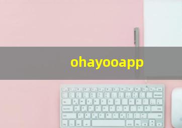 ohayooapp