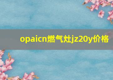 opaicn燃气灶jz20y价格