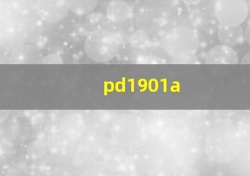 pd1901a