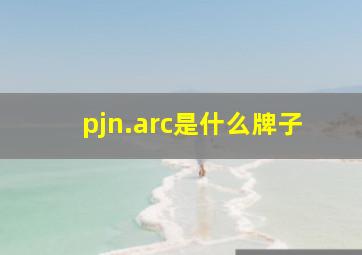 pjn.arc是什么牌子