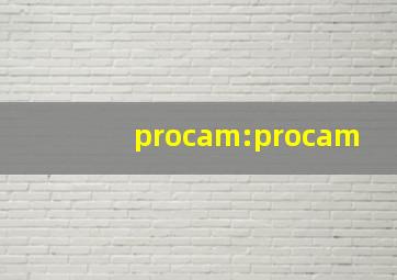 procam:procam