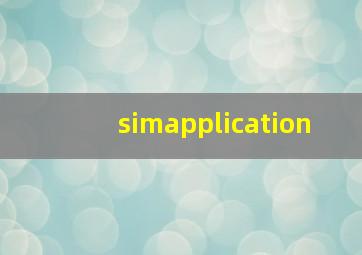 simapplication