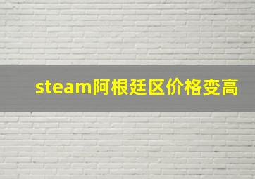 steam阿根廷区价格变高