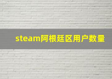 steam阿根廷区用户数量