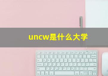 uncw是什么大学