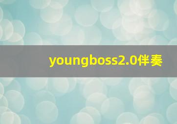 youngboss2.0伴奏