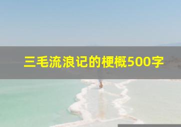 三毛流浪记的梗概500字