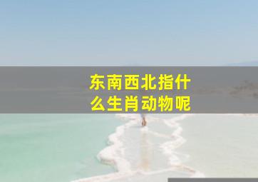 东南西北指什么生肖动物呢