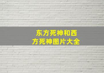 东方死神和西方死神图片大全