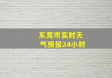 东莞市实时天气预报24小时