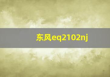 东风eq2102nj