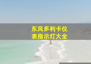 东风多利卡仪表指示灯大全