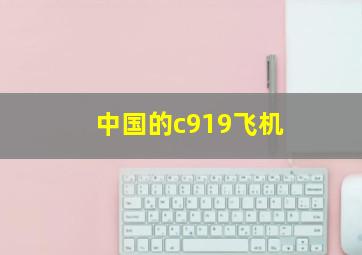 中国的c919飞机