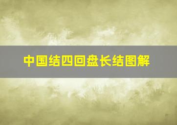 中国结四回盘长结图解