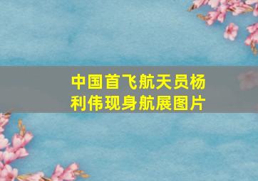 中国首飞航天员杨利伟现身航展图片