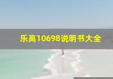 乐高10698说明书大全