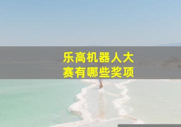 乐高机器人大赛有哪些奖项