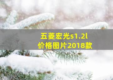 五菱宏光s1.2l价格图片2018款