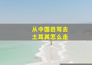 从中国自驾去土耳其怎么走