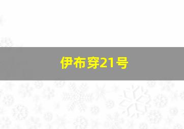 伊布穿21号