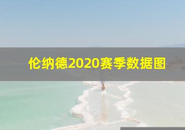 伦纳德2020赛季数据图