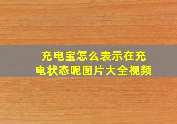 充电宝怎么表示在充电状态呢图片大全视频