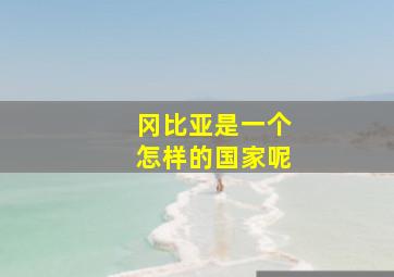 冈比亚是一个怎样的国家呢