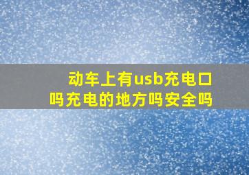 动车上有usb充电口吗充电的地方吗安全吗